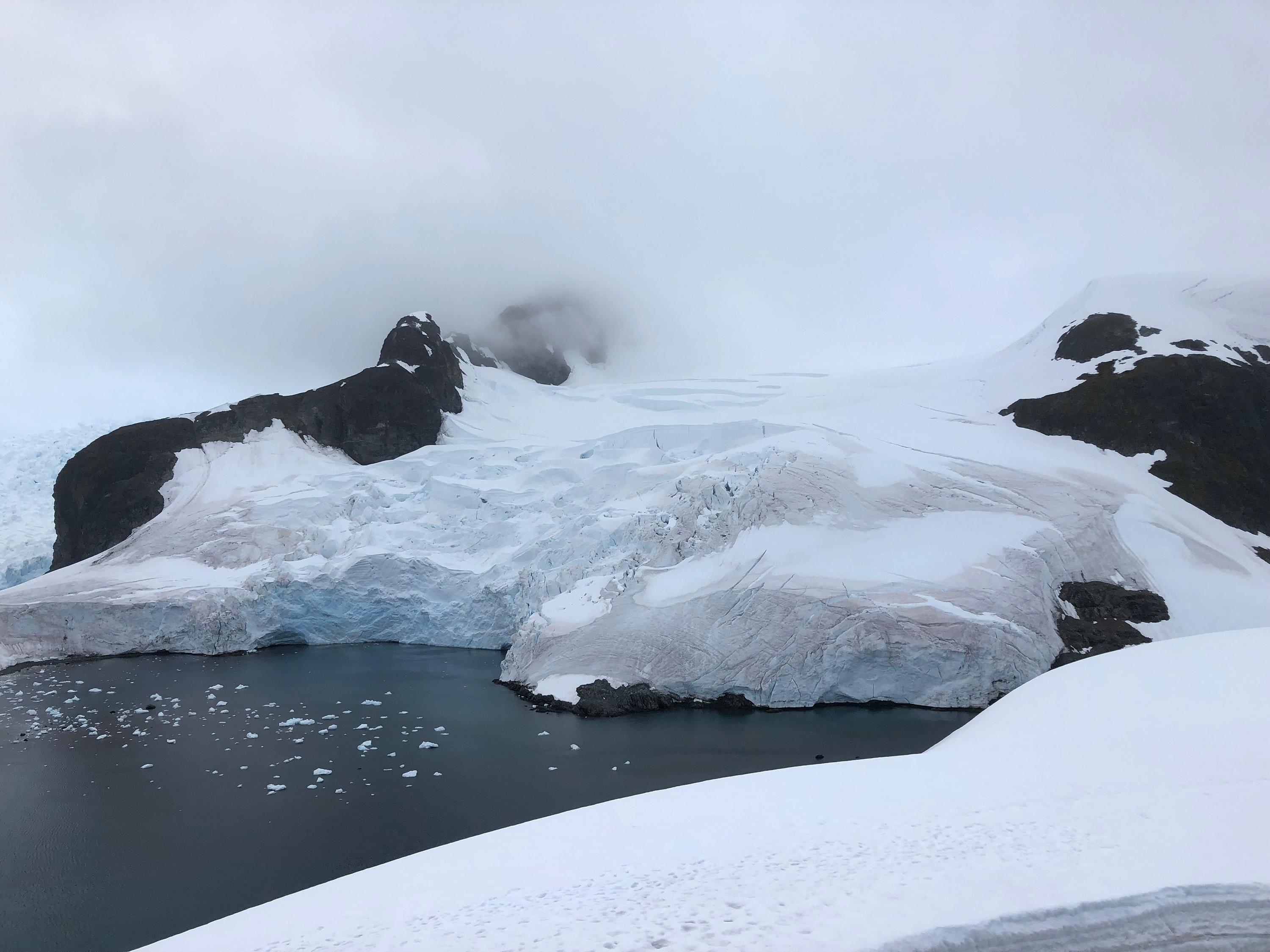 glacier near Brown Station